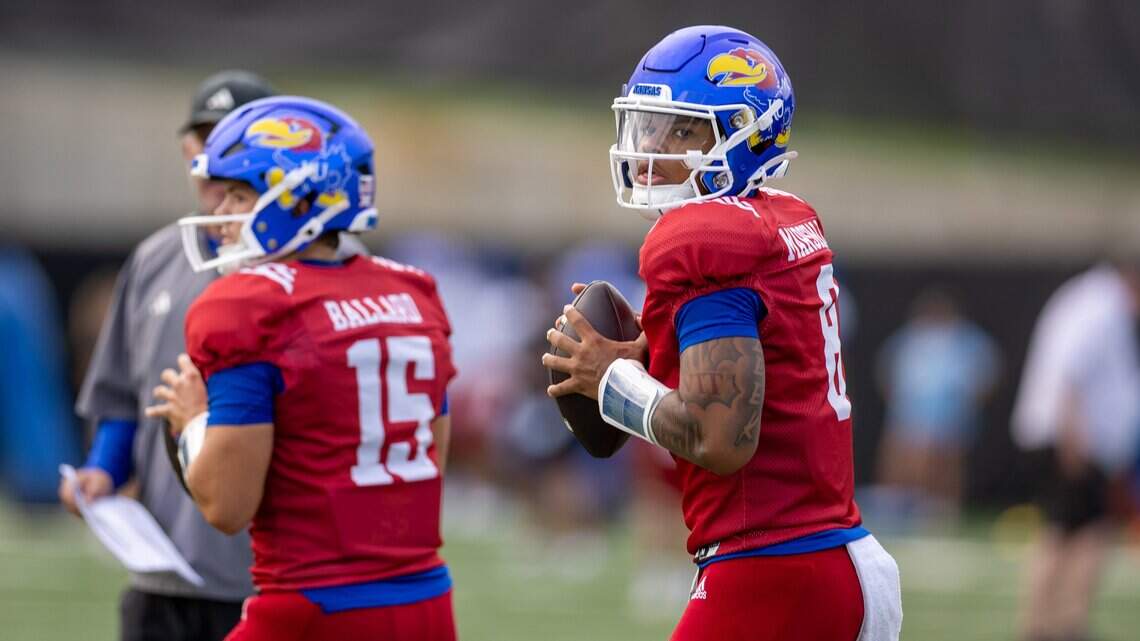 Sophomore Isaiah Marshall to start at QB for Kansas in opener vs. Long Island