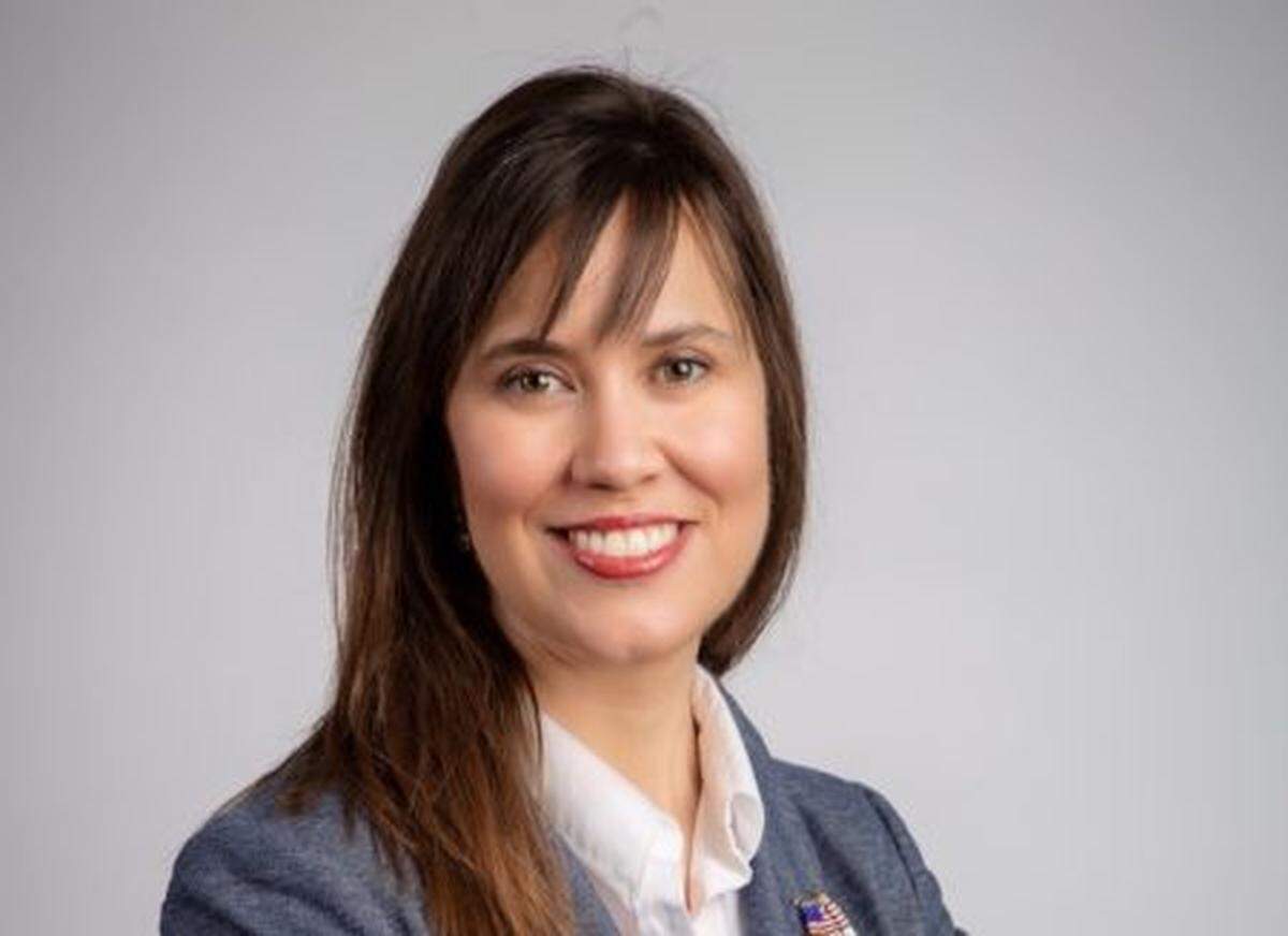 Holly Grummert is one of three new Overland Park City Council members who were sworn in on Monday.