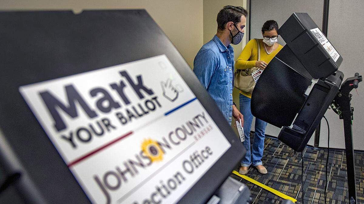 It's relatively easy to vote by mail in Kansas, but if you go to the polls, be prepared.