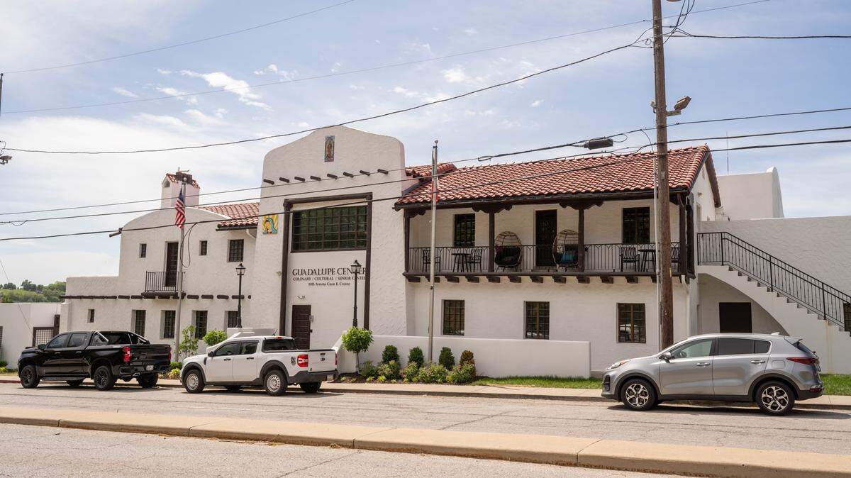 The Guadalupe Centers in Kansas City on Thursday, May 15, 2025. Having recently undergone a major remodel, Guadalupe Centers is the longest continuously-operating organization serving Latinos in the United States, according to the National Register of Historic Places.