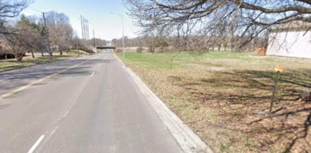 Police were called around 3 a.m. Wednesday, June 3, 2020, to the area of Bannister Road and Newton Avenue after a dog walker discovered the body of a man who had been fatally shot in the grass. A March 2019 Google Maps Street View image shows the area.