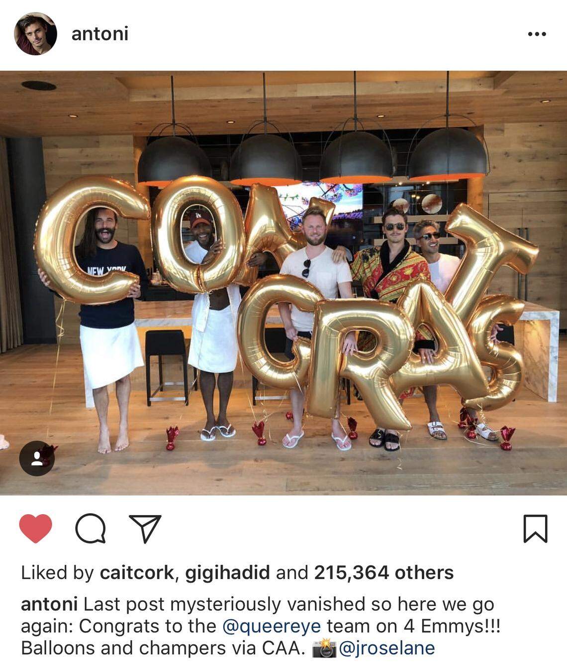 The cast of Netflix’s “Queer Eye” celebrated their four Emmy nominations at Two Light in downtown Kansas City.