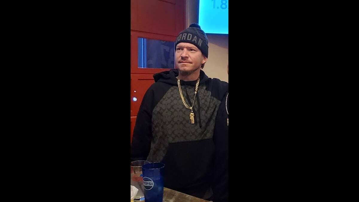 A photo of Brandon Anfinson, missing since March 21.