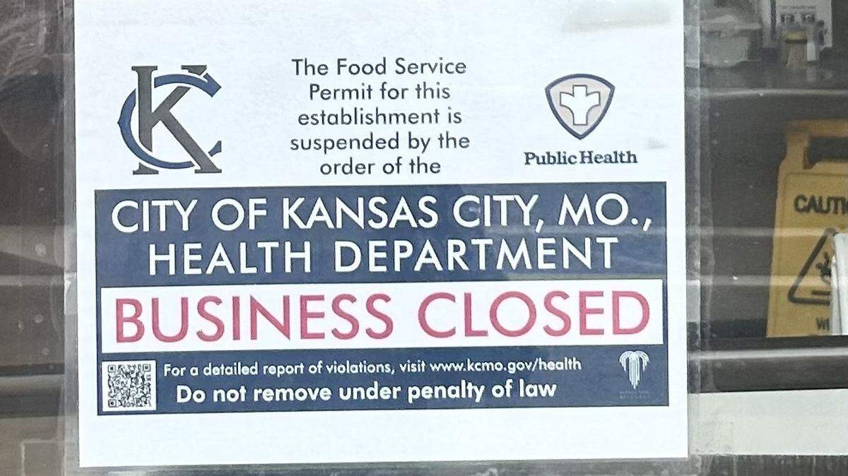 The Kansas City Health Department recently shut down two restaurants. Both reopened days later.