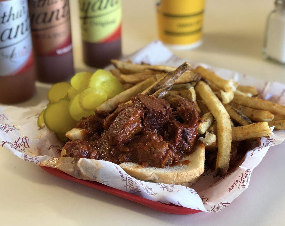Arthur Bryant's burnt ends.