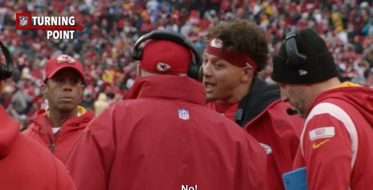 Patrick Mahomes really didn’t want to leave the Jagaurs game.