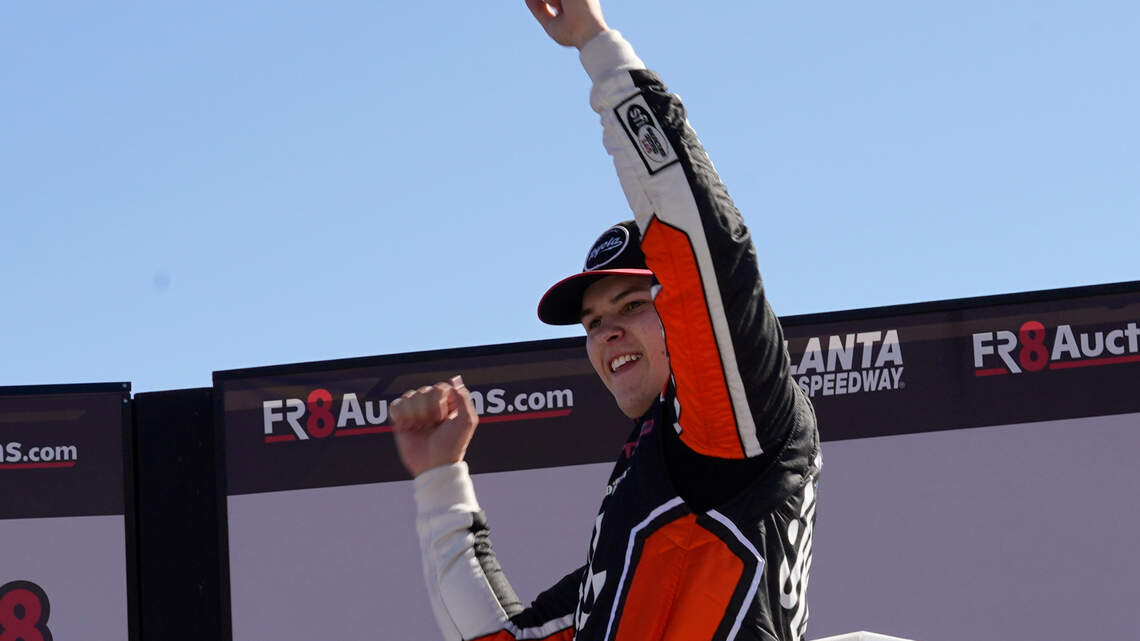 Corey Heim bows out of ARCA series with Kansas Speedway win