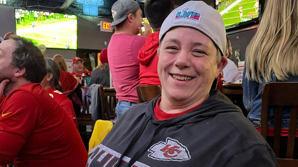 Amy Blickhan says that Chiefs fans have to hold onto hope until the end.