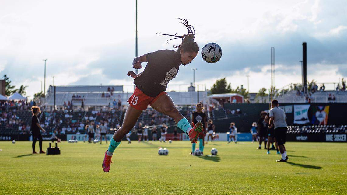 Darian Jenkins and her KC NWSL teammates had an unplanned but important day off this weekend as play was halted across the league to shine a light on treatment of players’ concerns.
