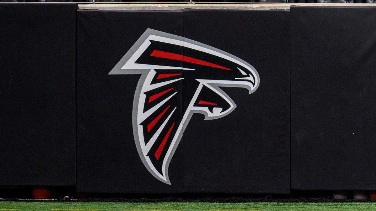 A Gatorade logo banner covers the seats before an NFL football game between the Atlanta Falcons and the Seattle Seahawks, Sunday, Sept. 13, 2020, in Atlanta. The Seattle Seahawks won 38-25. (AP Photo/Danny Karnik)