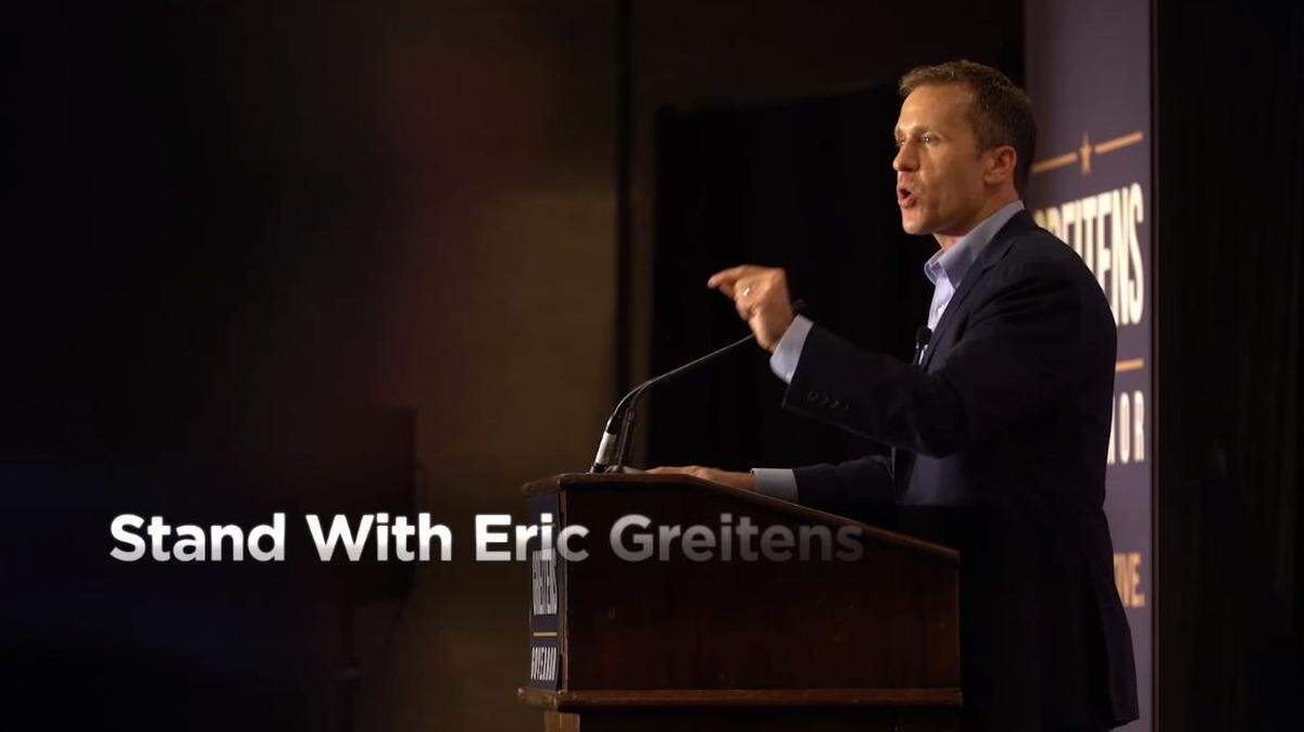 Gov. Eric Greitens' campaign is spending at least $185,000 on TV ads as Missouri lawmakers hold a special session to weigh whether to impeach him.
