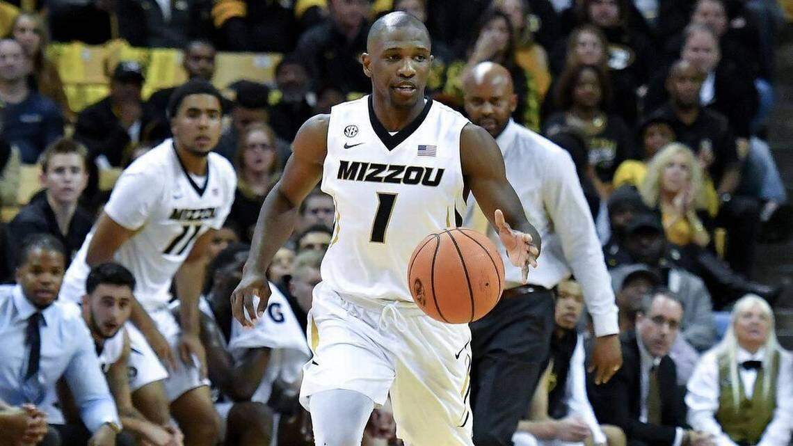 Former Missouri Tigers guard Terrence Phillips during a game against the Iowa State Cyclones at Mizzou Arena in Columbia.