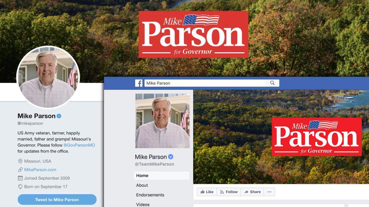 Among Missouri's statewide elected officials, only Mike Parson and Eric Greitens regularly blocked accounts on social media. But in the time since Parson became governor, his staff has created new official accounts that they insist will no longer block anyone.