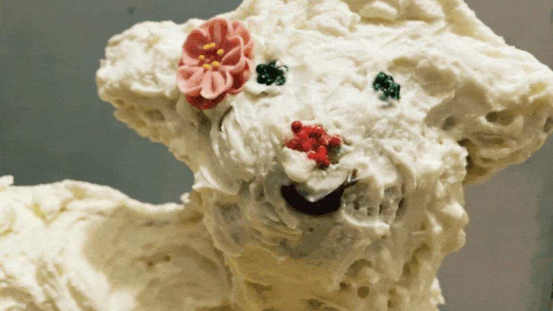 Here come the creepy, wonky, weird Easter lamb cakes. Why do so many of ewe fail?