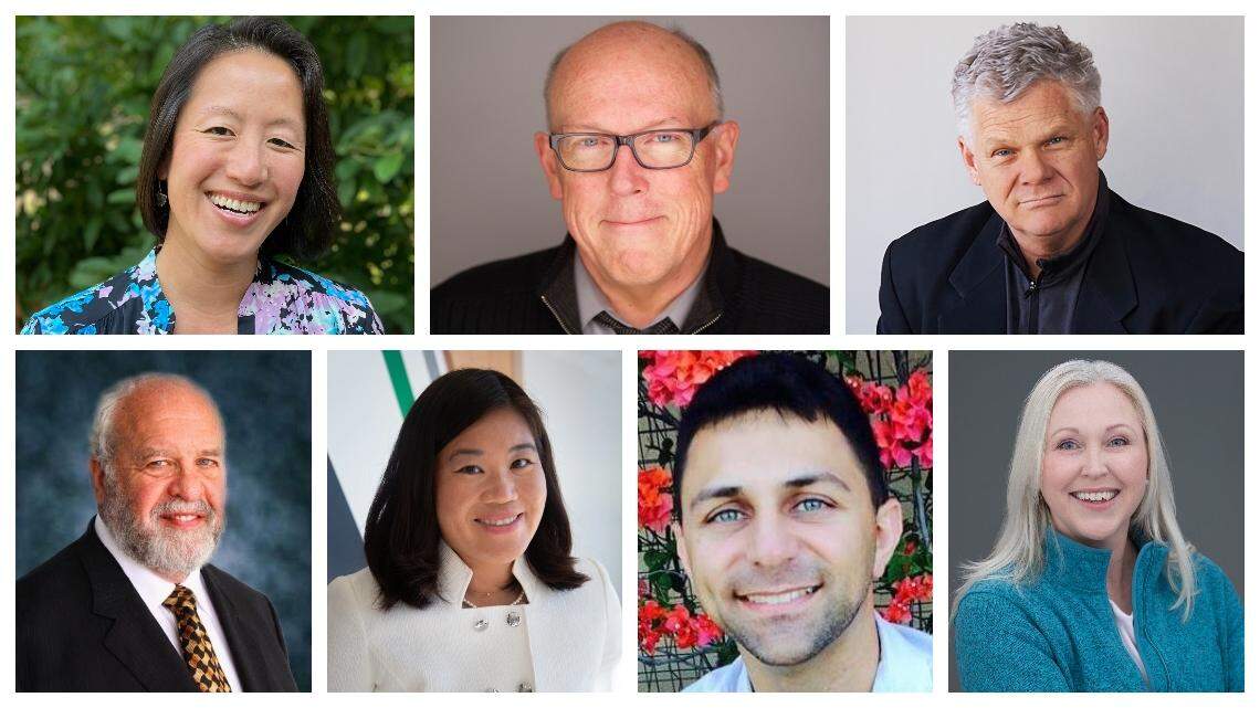 Eight candidates are running for two seats on the North Kansas City school board. They are: Susan Hines, Daniel Wartick, Duane Bartsch, incumbent Terry Ward, incumbent Frances Yang, Josiah Bechthold and Laura Wagner. One candidate, Andrew Corrao, not pictured, has stopped campaigning.