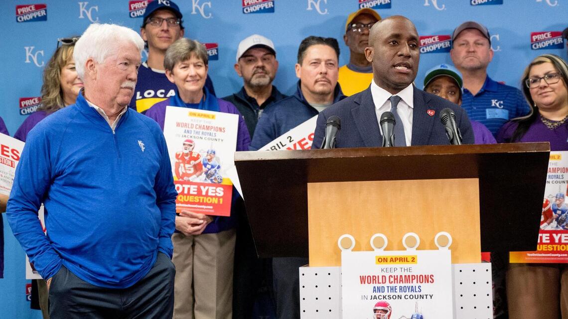 How do you vote on stadiums tax in Jackson County for Kansas City Royals, Chiefs?