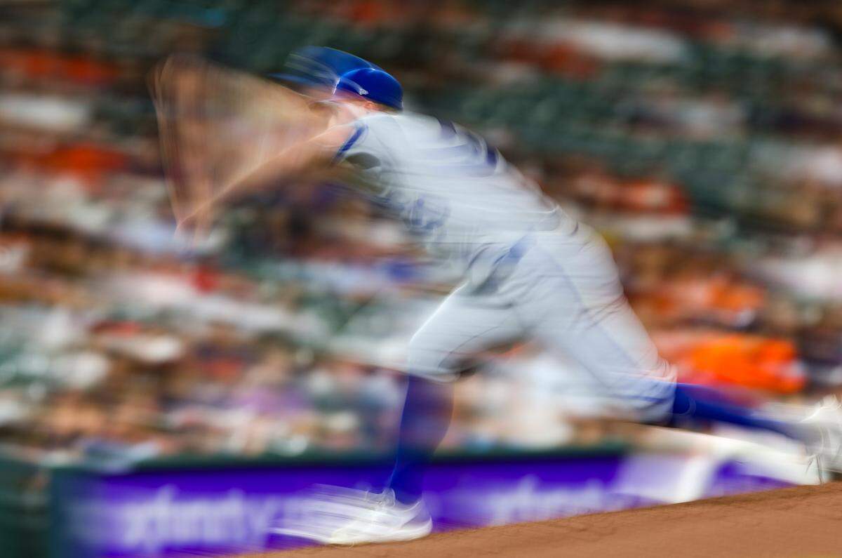 Kansas City Royals starting pitcher Kris Bubic (50) pitches against the Houston Astros in the fourth inning at Daikin Park on May 13, 2025.