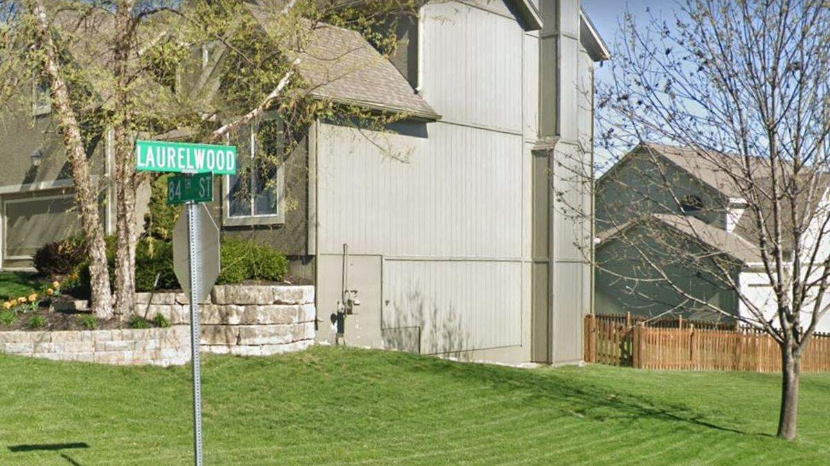 Two people were killed and a third person was injured in a shooting on Feb. 27, 2022, in the 8400 block of Laurelwood Street in Lenexa, police said. A Google Maps street view image from April 2019 shows the general area.