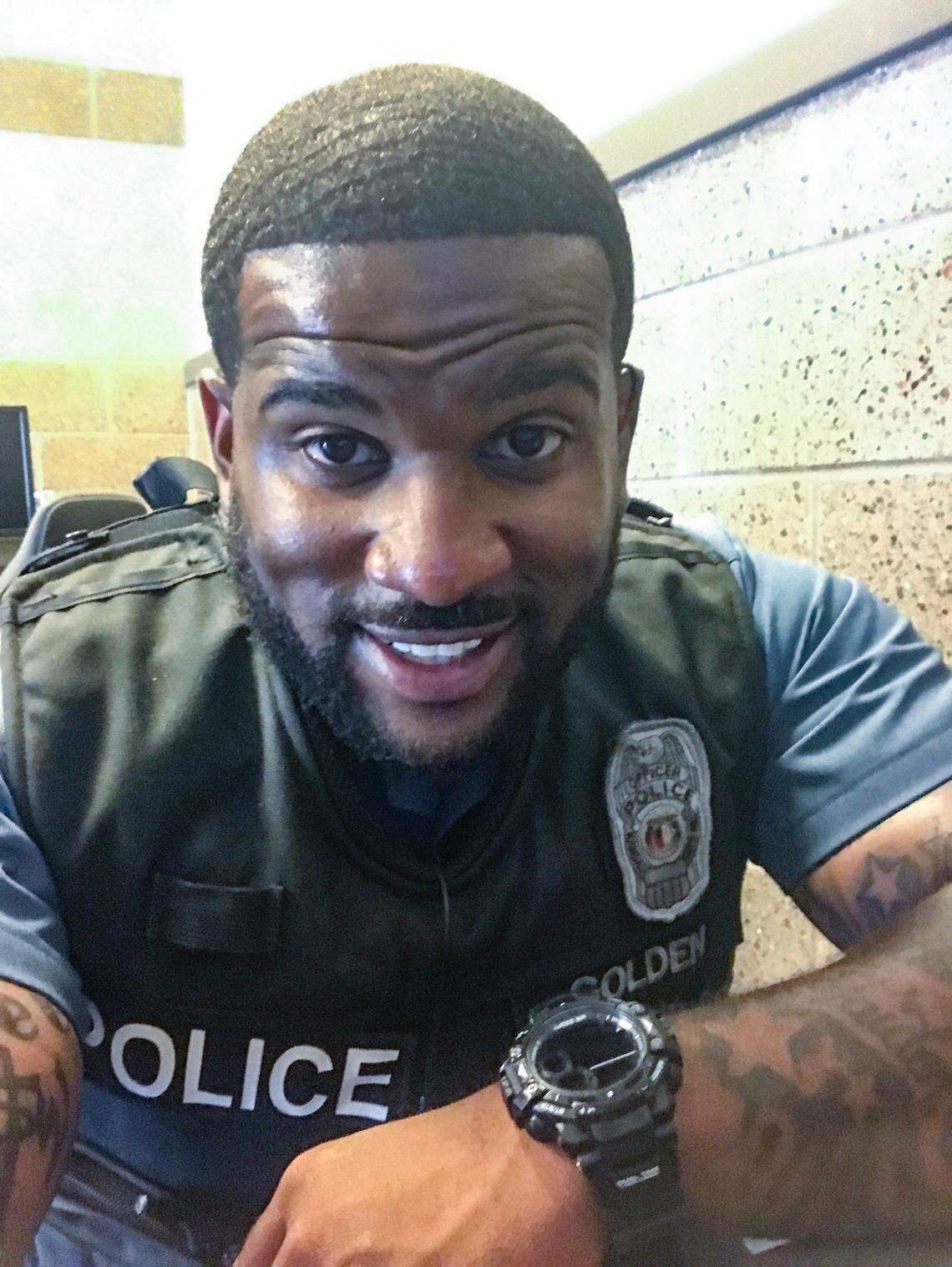 Black Kansas City police officers, including Titus Golden, fought against the police department’s beard policy, which they said was not enforced fairly.