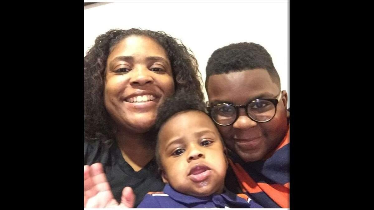Angela Coleman, with her boys, Max, 2, and Donovan, 12. Coleman and her family were among the victims of a duck boat accident on Table Rock Lake in Branson, Mo., last week. Donovan and his aunt, Tia Coleman, were the only survivors of the 11 family members aboard the boat.