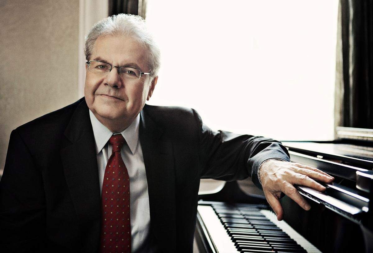 Emanuel Ax has been a fixture on the Harriman-Jewell Series.