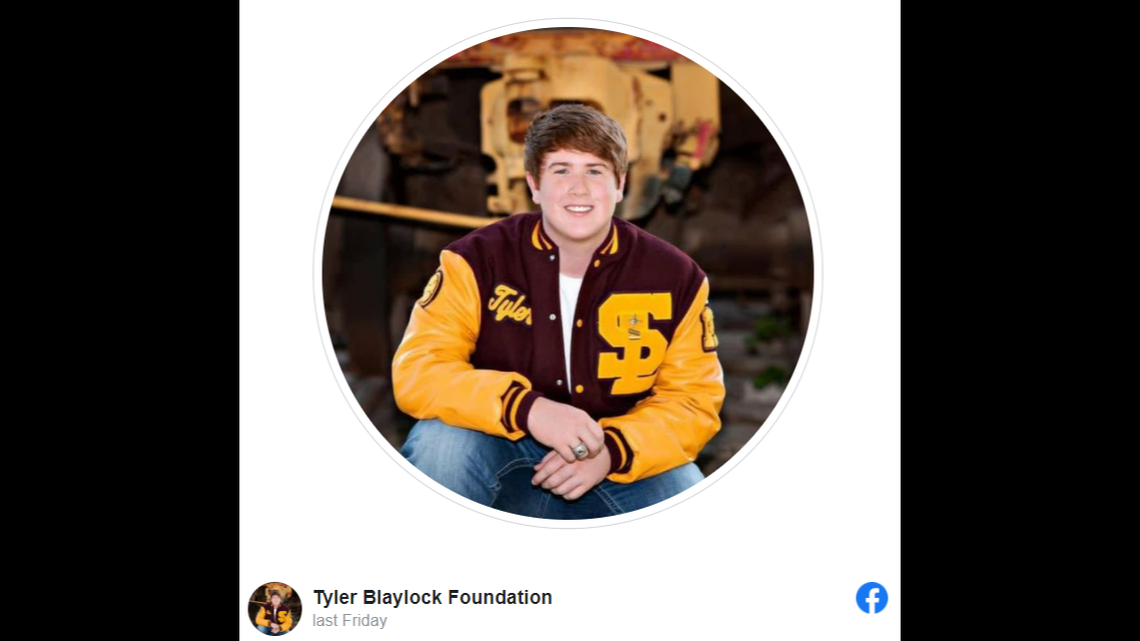 Tyler Blaylock, 20, died of COVID-19, his family said.