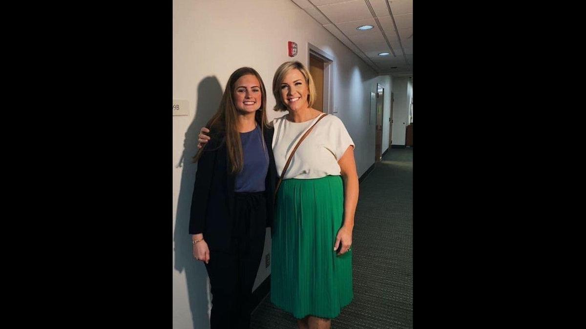 Emily, a local 16-year-old teen, speaks out after standing up in court to a man accused of privacy breach for taking photos of young women in a Forever 21 dressing room at Oak Park Mall. She has received support from Christa Dubill of KSHB-TV, who showed up in court to support her as she gave a victim impact statement to the court.