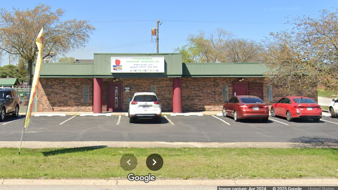 A teacher at a Gary, Indiana, day care is accused of abusing children while on video calls with a jail inmate, officials say.