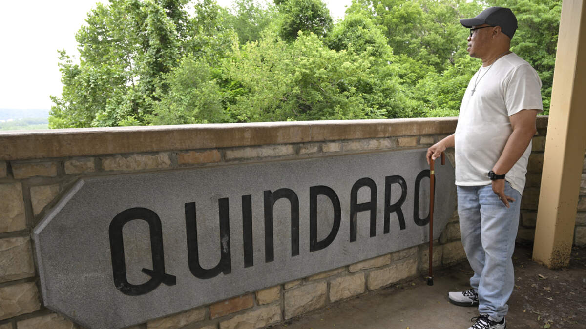 Anthony Hope, president of Concerned Citizens for Old Quindaro Museum, wants Quindaro to one day become a tourist attraction where “we could tell the people of our rich history.”