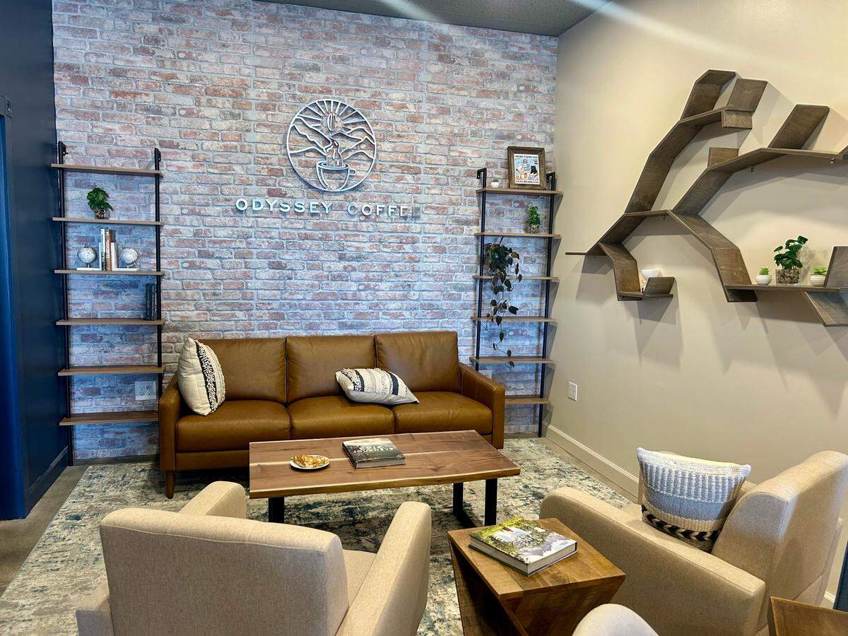 Odyssey Coffee is an adventure-themed coffee shop, focusing on the “journey” one can take while enjoying a cup of coffee.