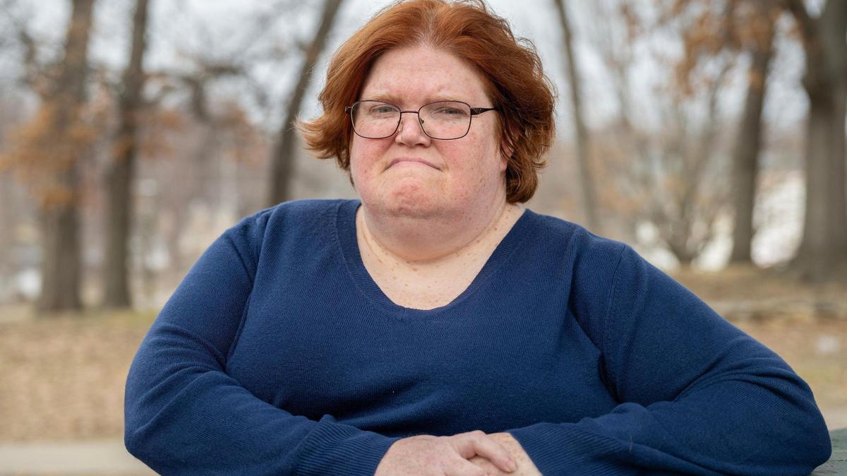 Kelli McGlothlin, a former IRS worker at the Kansas City office, was fired as part of cuts to the federal work force implemented by the Trump administration.