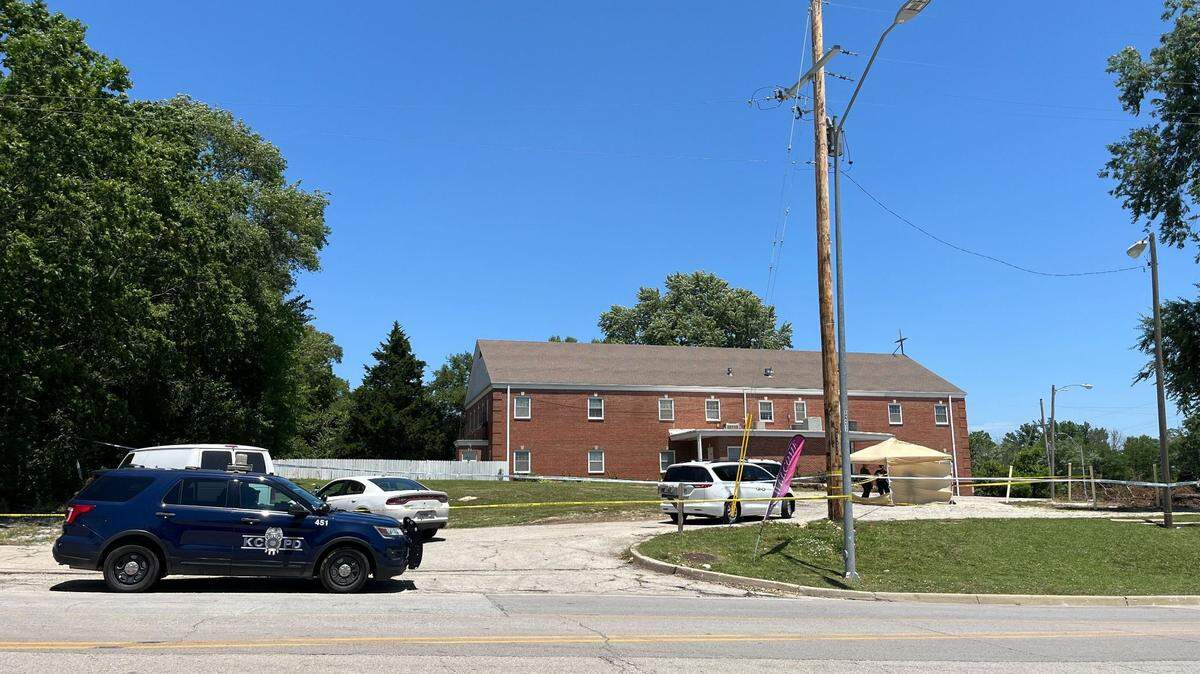 Police are investigating a homicide after a dead body was found outside Dayspring Pentecostal Church in Kansas City.