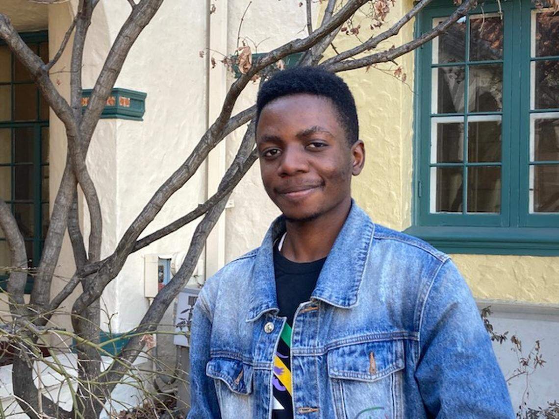 Evarist Peter, 23, a Congolese refugee from Tanzania arrived in Kansas City in December 2022. Hope that his parents and five siblings would soon follow were dashed in January after President Trump signed an executive order freezing refugee resettlement into the United States. “Because you know life, I will say home, without mom is dark,” Peter said.