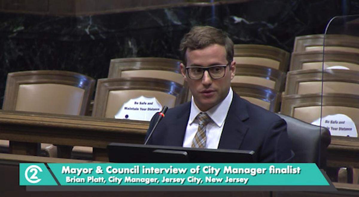 City Council members interviewed Brian Platt in early October as they searched for Kansas City’s next city manager.
