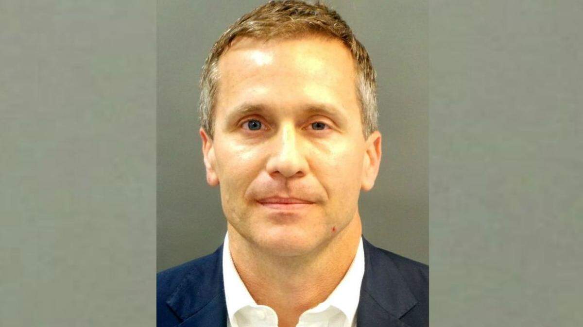 Missouri Gov. Eric Greitens' booking photo