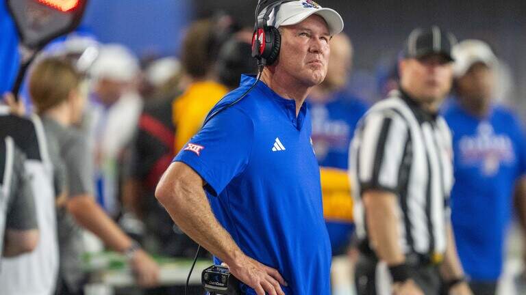 KU coach Lance Leipold says ‘The Booth will be rocking’ for game versus Mizzou