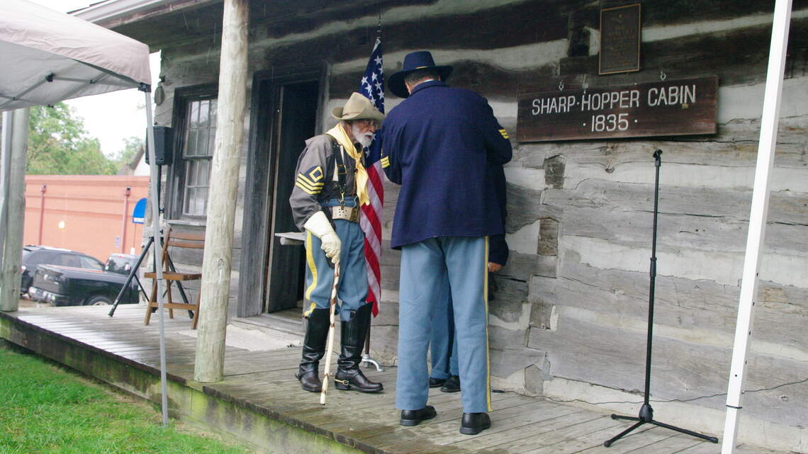 The past was on proud display at the Log Cabin Festival in Harrisonville