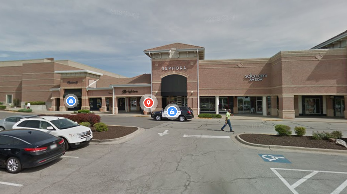 A Kansas City woman is suing Sephora, alleging employees at the Leawood Town Center Plaza store discriminated against her because she is Black. This Google Maps Street View image shows the area in May 2018.