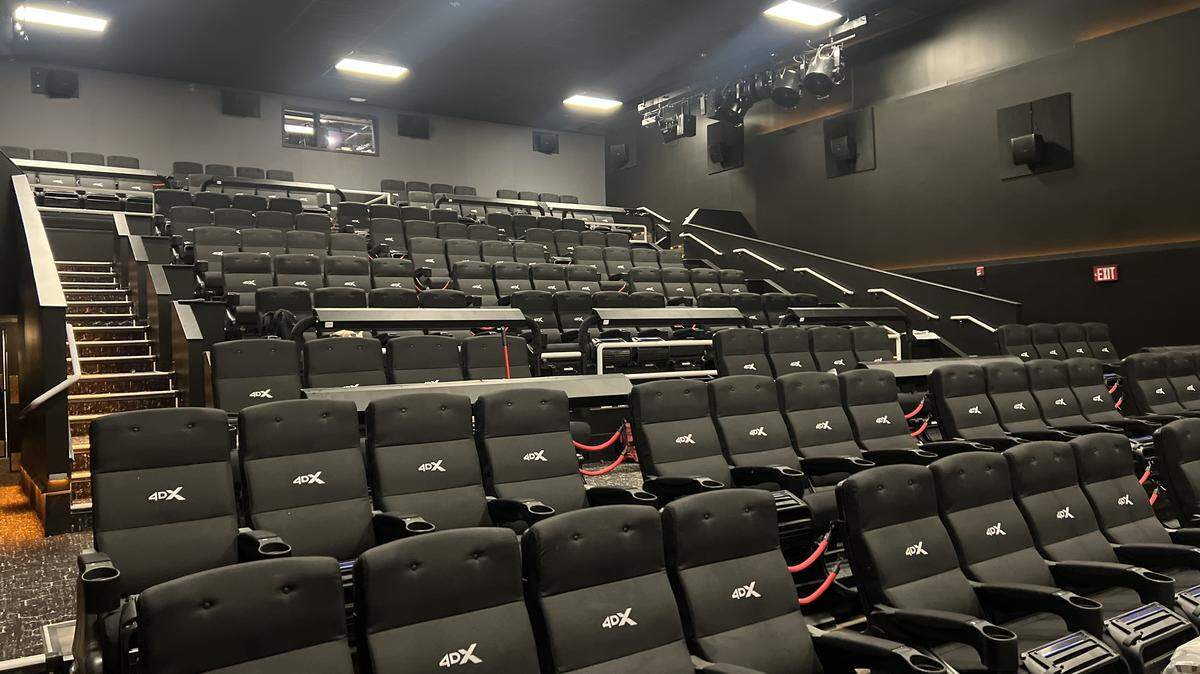 AMC Barrywoods 24 at 8101 Roanridge Road will introduce the first 4DX experience in Kansas City theaters. The seats add a physical element to movie goers experience.