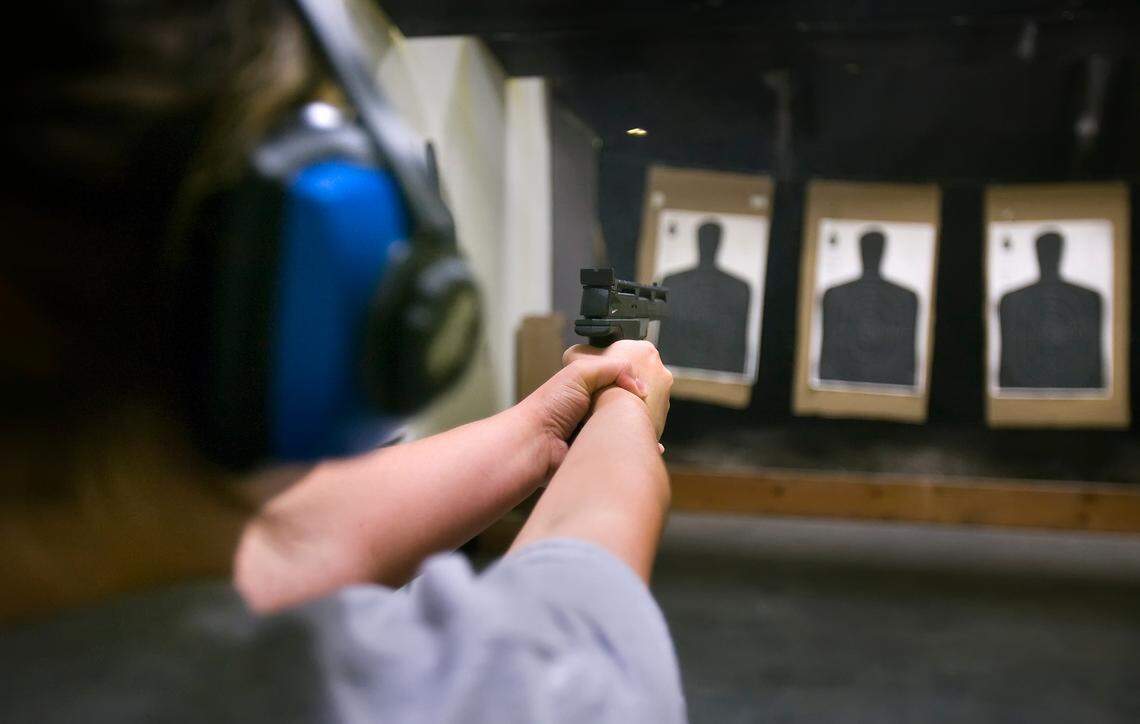 A gun owner fired a weapon at a Liberty, Missouri, firing range in 2009 during a training course to get a concealed carry permit. Under the Keller ISD “guardian” program, extensive training would be required for a teacher or staff to carry a weapon.