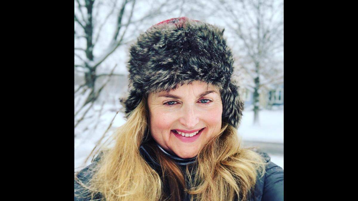 Sherry Kuehl loves her puffy jacket because she’s a big fan of winter. Summer? Not so much.