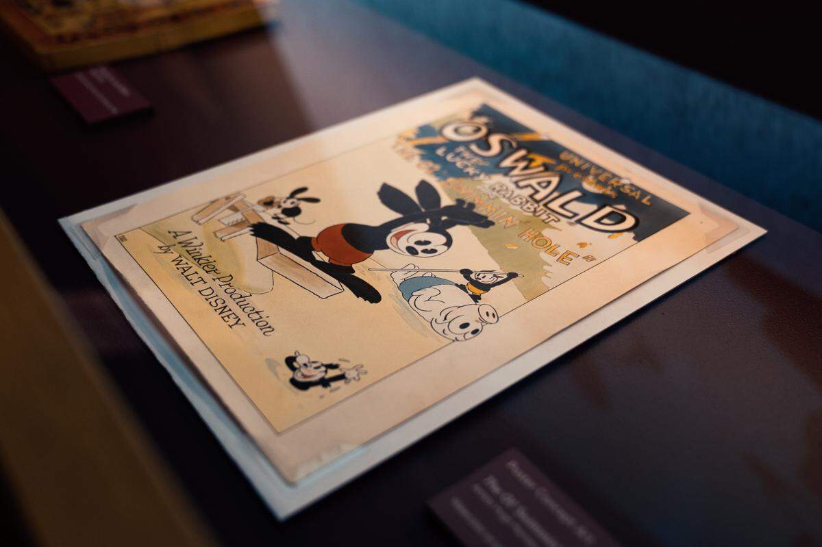 Mickey Mouse memorabilia will be among the items at “Disney100: The Exhibition.”