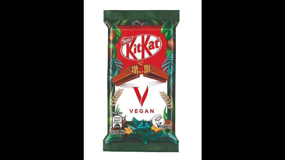 Nestle says it plans to test a vegan KitKat bar called the KitKat V.