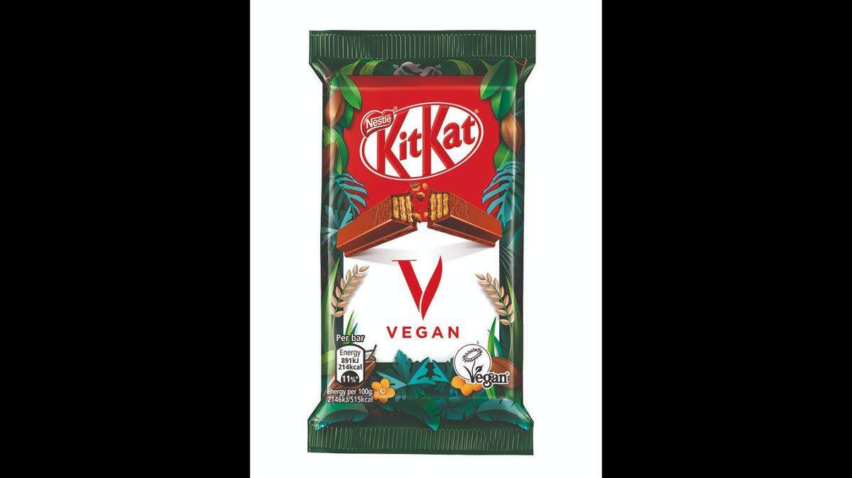 Nestle says it plans to test a vegan KitKat bar called the KitKat V.
