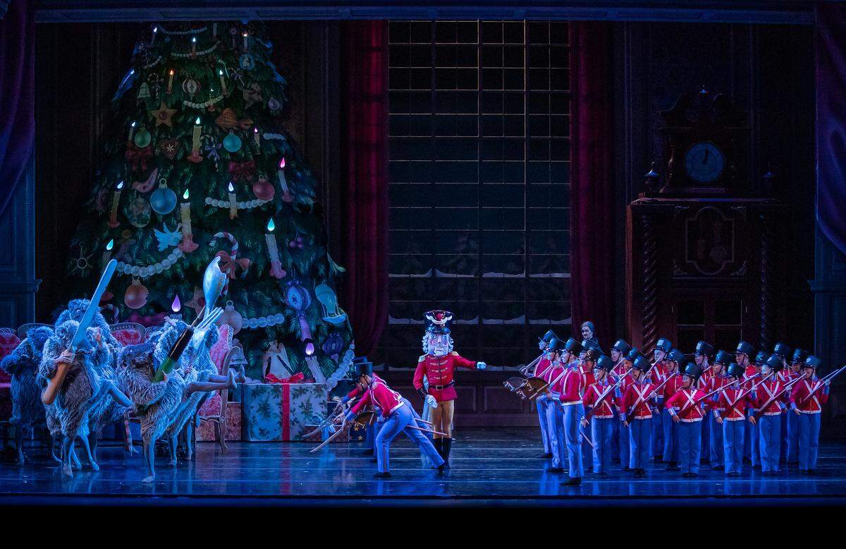 “The Nutcracker” is full of color and costumes.