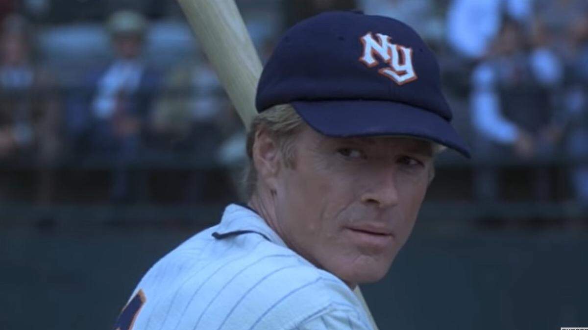 A scene from “The Natural.”