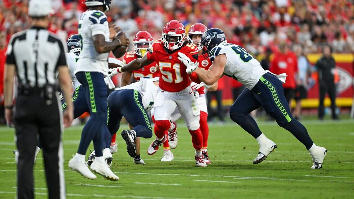 Kansas City Chiefs’ game roster and schedule: Week 7, KC at Seattle Seahawks