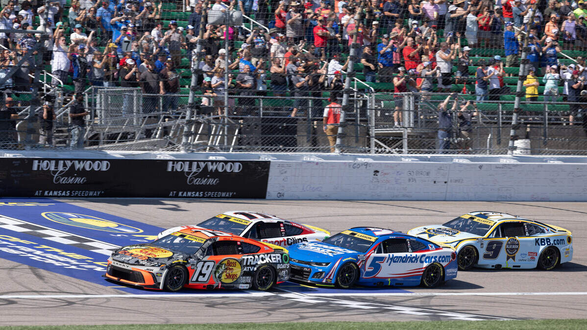 It was a beautiful afternoon for some NASCAR Cup Series Playoff racing at Kansas Speedway in Kansas City, Kansas on Sunday, Sept. 28, 2025.
