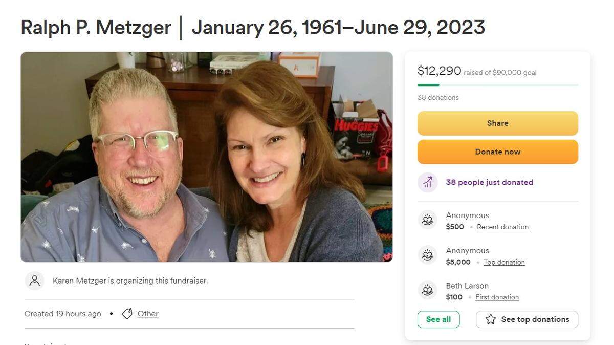 A fundraiser has been launched for a Kansas City man who died from malaria.