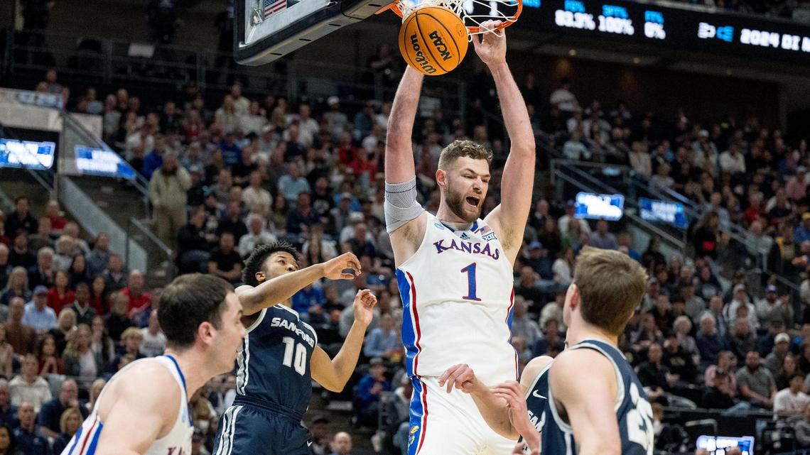 How Kansas basketball survived a Samford scare in its NCAA Tournament opener